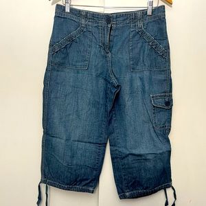 New York & Company denim capris size 6